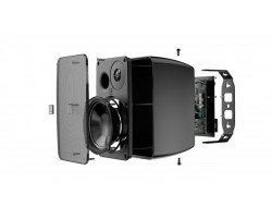 Активная блютуз акустическая система 8 динамика с панелью Audac 8WP220b черный